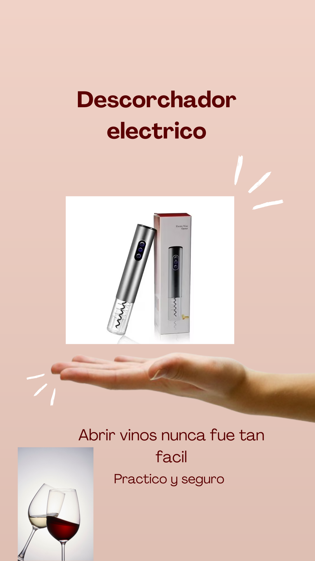 Descorchador eléctrico