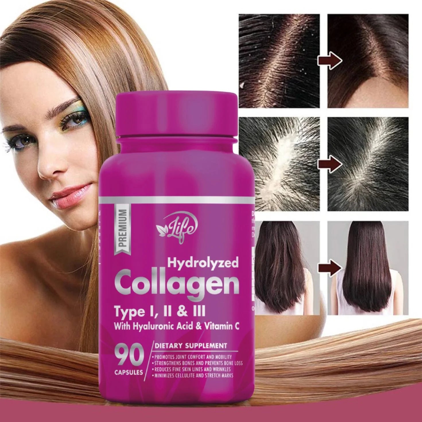 Colágeno hidrolizado 90 cápsulas